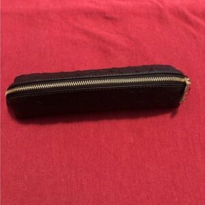 Coach Signature Leather Pencil Case